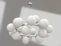 Sida chandelier chrome, square base (07508-20A,02)