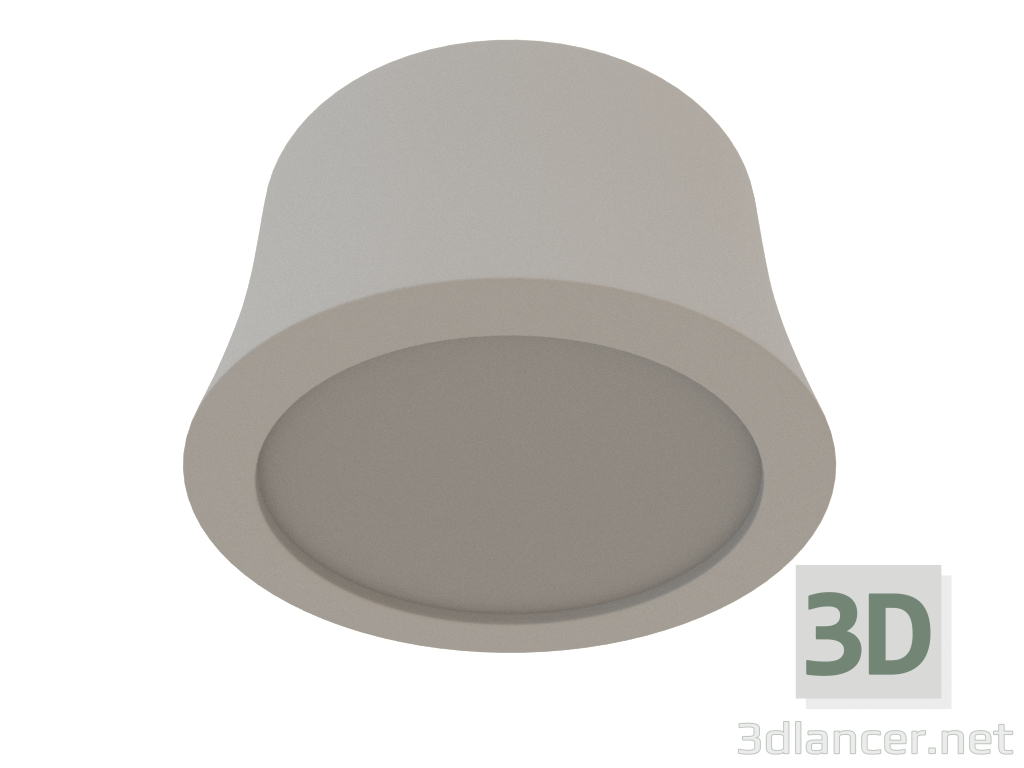 Modelo 3d Luminária de superfície (6830) - preview