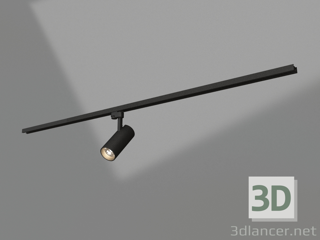 3D Modell Lampe LGD-GERA-2TR-R74-20W Warm3000 (BK, 24 Grad, 230V) - Vorschau