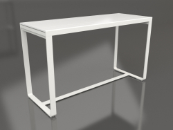 Bar masası 180 (Beyaz polietilen, Akik gri)