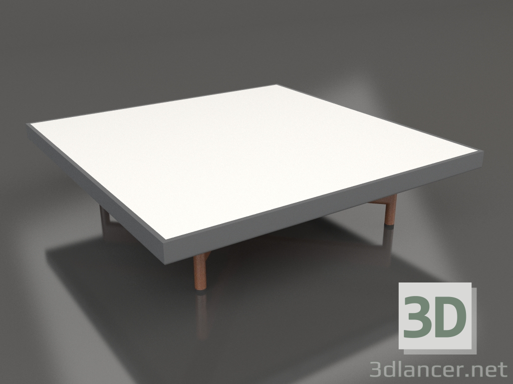 3d модель Квадратный журнальный столик (Anthracite, DEKTON Zenith) – превью
