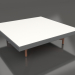 modèle 3D Table basse carrée (Anthracite, DEKTON Zenith) - preview