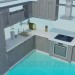 3d model Cocina - vista previa