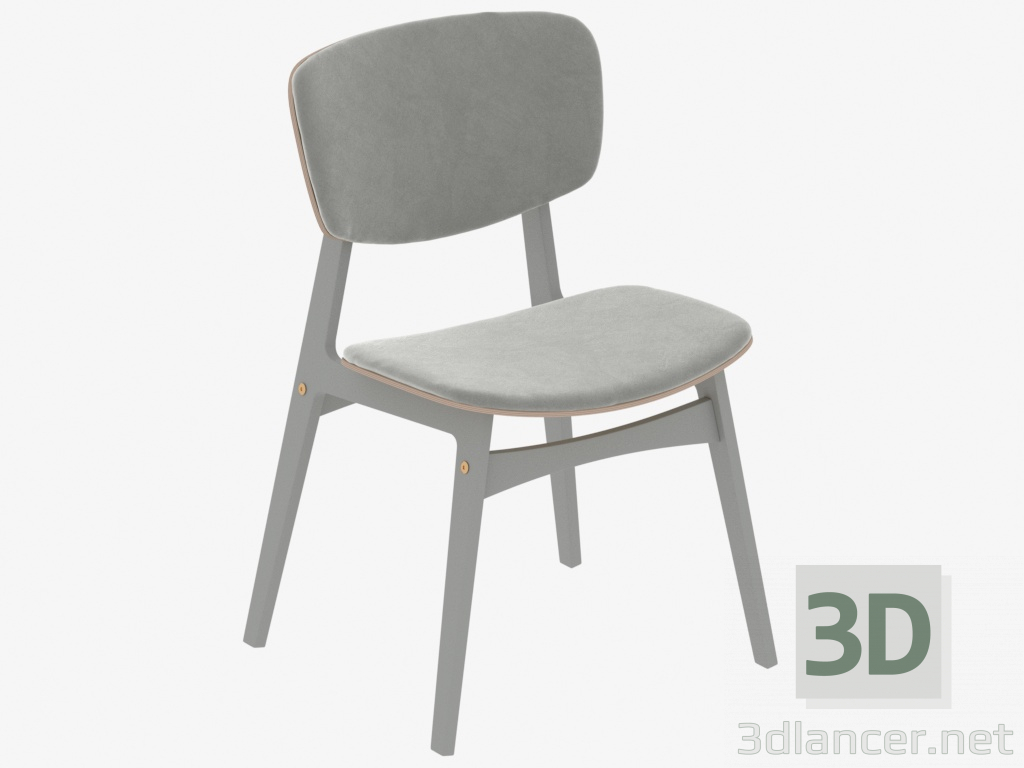 3d model Upholstered chair SID (IDA009111004) - preview