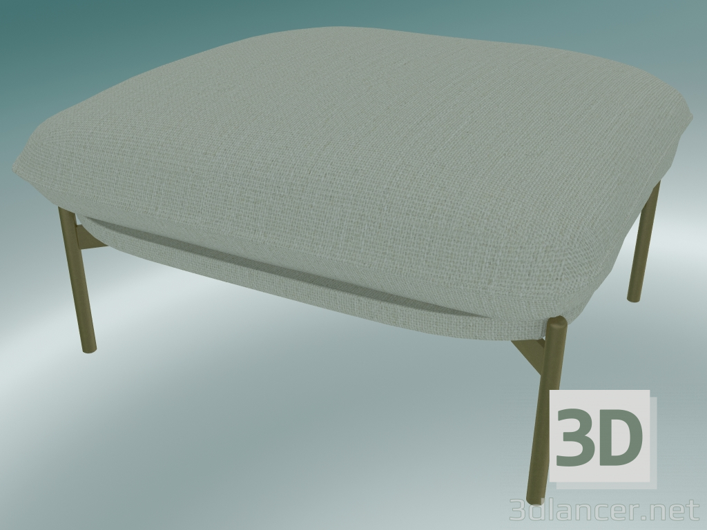 3D modeli Pouffe Cloud (LN4, 78x74 H 40cm, Bronzlaşmış bacaklar, Sunniva 2 811) - önizleme