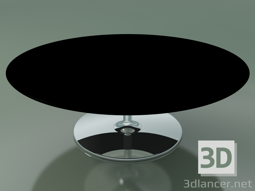 3d model Mesa de centro redonda 0723 (H 35 - D 100 cm, F02, CRO) - vista previa