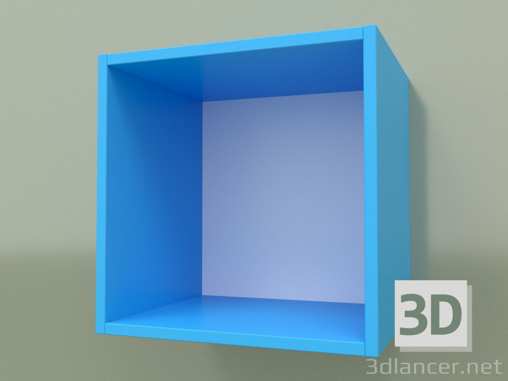 3D Modell Offenes Klappregal (Topas) - Vorschau