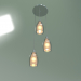 3d model Hanging chandelier Cosmic 50085-3 (chrome) - preview