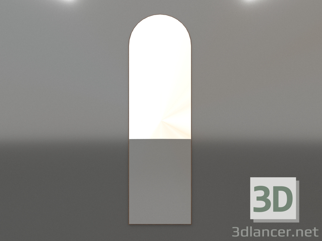 3D modeli Ayna ZL 24 (450x1500, ahşap kahverengi ışık) - önizleme