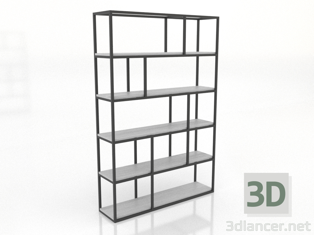 modèle 3D Étagères (blanc RAL 9010) - preview modèle 3D Étagères (blanc RAL 9010) - preview
