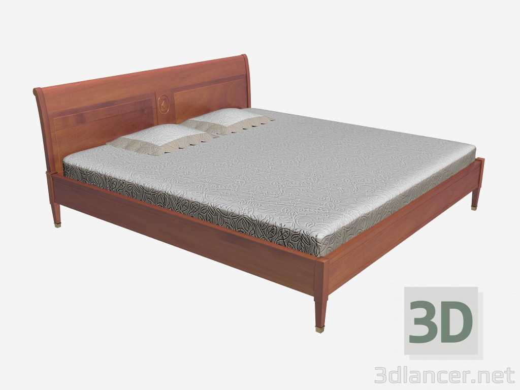 3d модель Кровать DL – превью