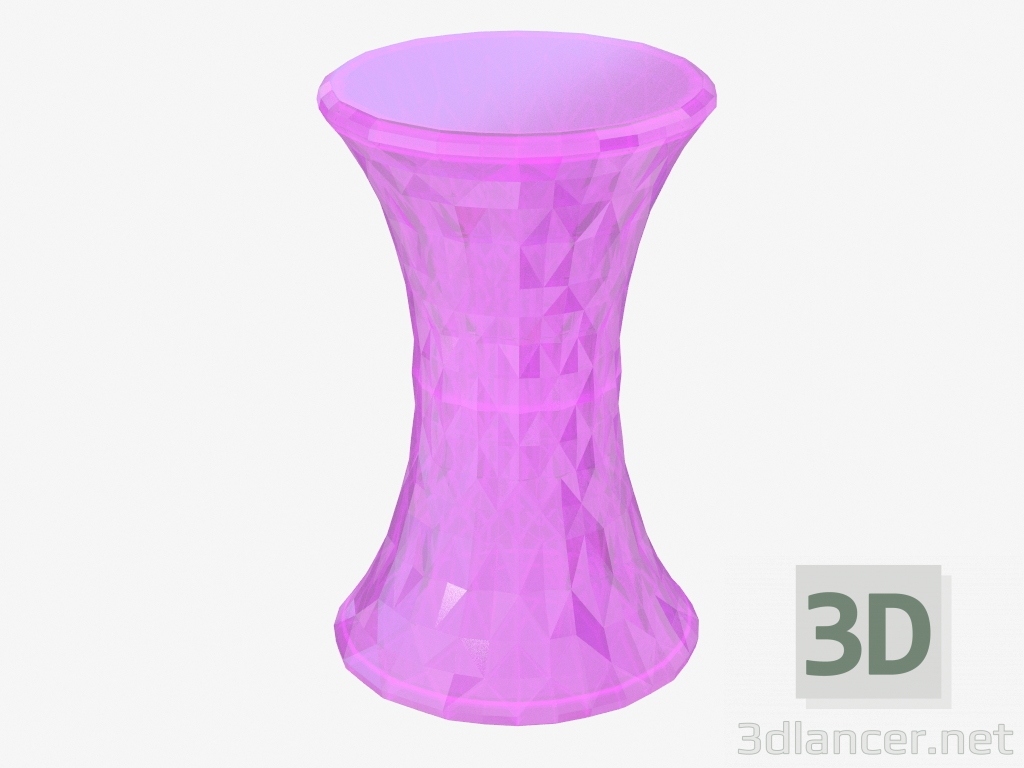 modello 3D Tavolino Rock Crystal - anteprima