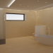 3d модель сучасна ванна – превью