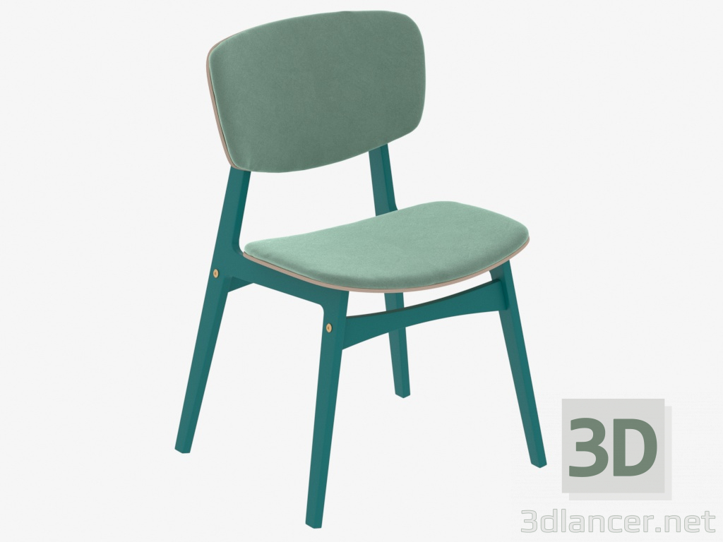 3D Modell Gepolsterter Stuhl SID (IDA009041015) - Vorschau