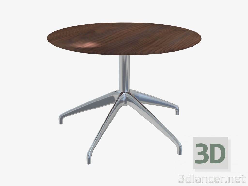 modèle 3D Table basse (noyer 60x40) - preview