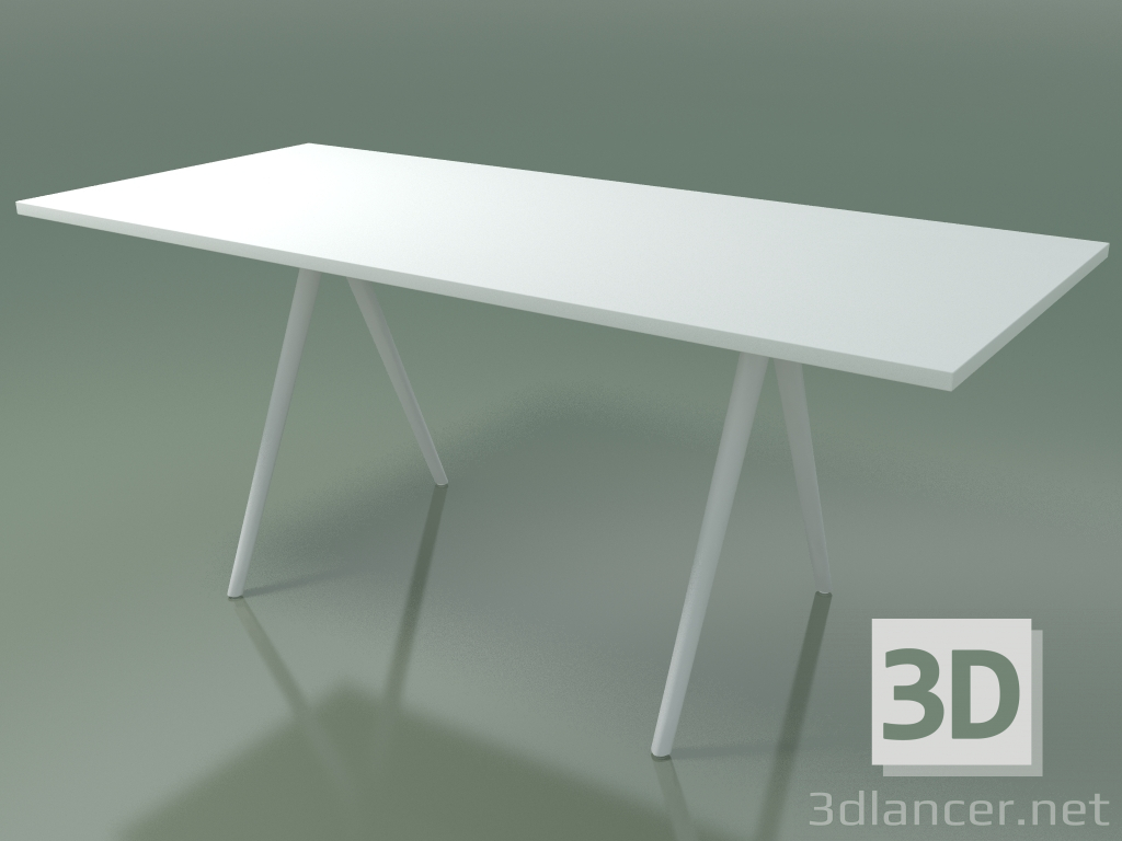 modèle 3D Table rectangulaire 5403 (H 74 - 79x179 cm, mélamine N01, V12) - preview