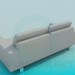 3D Modell Sofa im Minimalismusstil - Vorschau