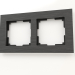 3d model Frame for 2 posts (black aluminum) - preview