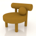 modèle 3D Chaise basse Gropius CS1 (moutarde) - preview