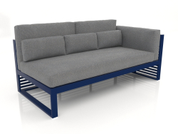 Modular sofa, section 1 right, high back (Night blue)