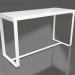 modello 3D Tavolo bar 180 (Polietilene bianco, Bianco) - anteprima