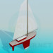 3d model Toy boat - preview
