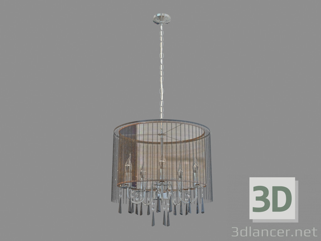 modèle 3D Lustre A1465SP-5CC - preview