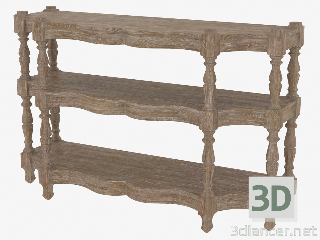 3d model Console FRENCH CONSOLE TABLE (8833.0001) - preview