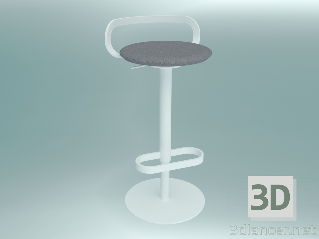 modello 3D Sgabello da bar MAK (S110) - anteprima