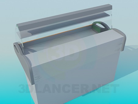 3d model Showcase fridge - preview 3d model Showcase fridge - preview