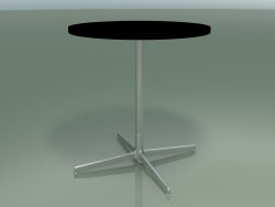 Table ronde 5513, 5533 (H 74 - Ø 69 cm, Noir, LU1)