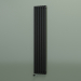 3d model Vertical radiator RETTA (6 sections 1800 mm 40x40, glossy black) - preview