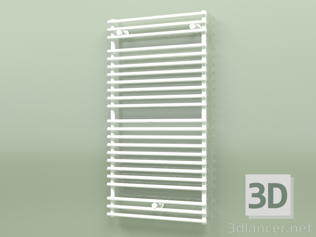 3D modeli Isıtmalı havlu askısı - Santorini (SAN 11 600 mm, RAL - 9016) - önizleme