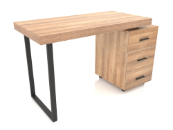 Desk Ashby (walnut-black)