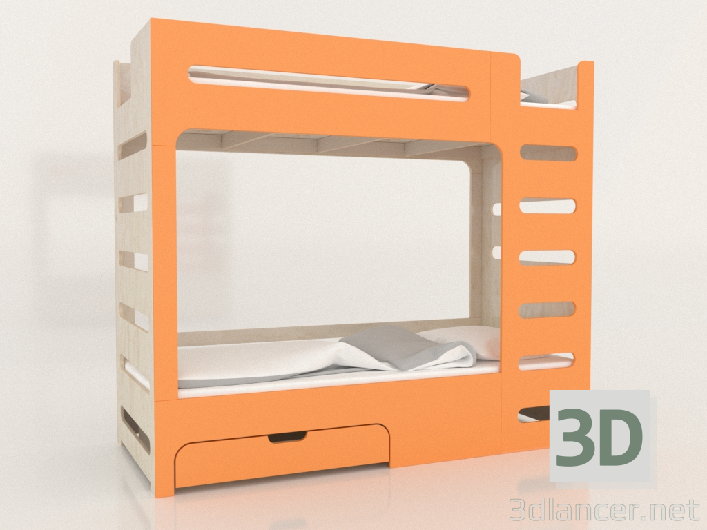 modèle 3D Lit superposé MOVE ER (UOMER2) - preview