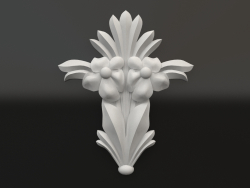 Decorative plaster element DE 038 (116x96)