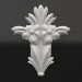 3d model Decorative plaster element DE 038 (116x96) - preview