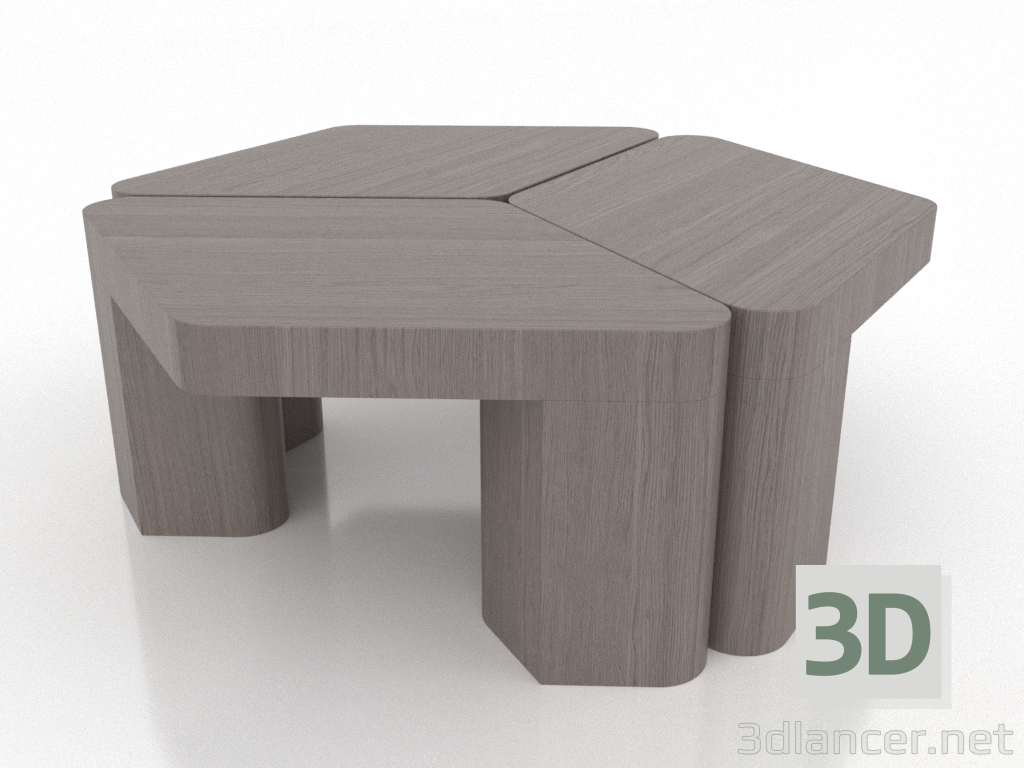 Modelo 3d Mesa de centro NANNY - preview Modelo 3d Mesa de centro NANNY - preview