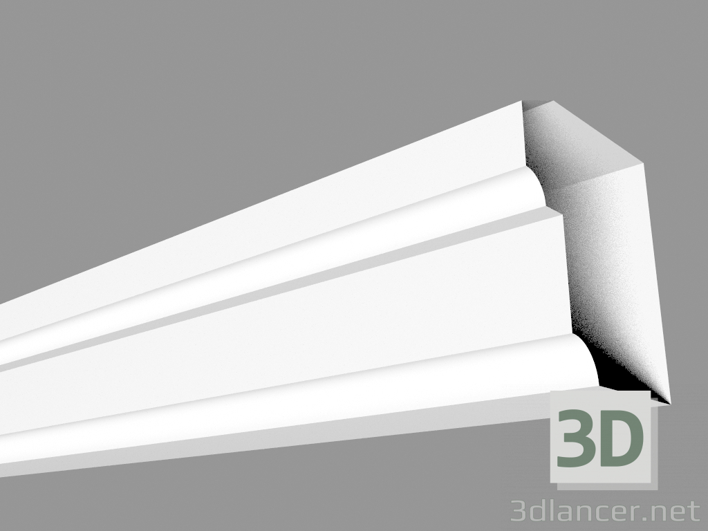 modèle 3D Eaves front (FK23SA) - preview