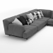3d sofa Tribeca By Poliform model buy - render