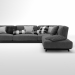 3d sofa Tribeca By Poliform model buy - render