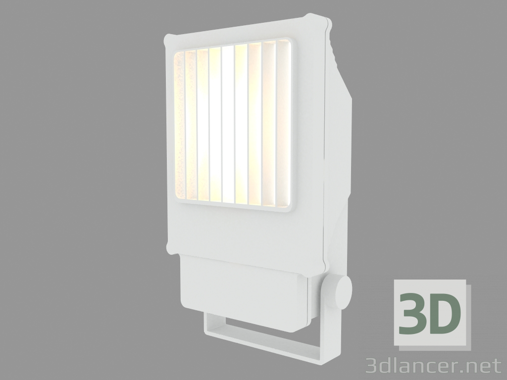 3D modeli Arama lambası MINITECHNO RECTANGULAR FLOOD (S3756 + S3780_70W_HIT) - önizleme