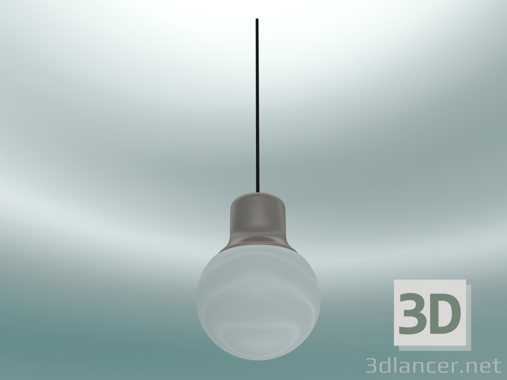 modello 3D Lampada a sospensione Mass Light (NA5, Ø12,6 cm, H 18,3 cm, rame) - anteprima