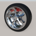 3d model Sports wheel - preview