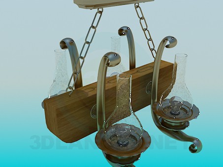 3d модель Люстра под старину – превью 3d модель Люстра под старину – превью