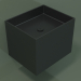 modèle 3D Lavabo suspendu (02UN33301, Deep Nocturne C38, L 60, P 50, H 48 cm) - preview