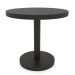 modèle 3D Table à manger DT 012 (D=800x750, bois noir) - preview
