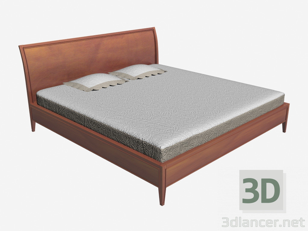 3d модель Кровать K1 – превью
