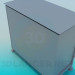 3D Modell Schrank mit Schubladen - Vorschau