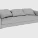 3d model Sofa RUBENS FREE BACK SOFA (285x135xH75) - preview